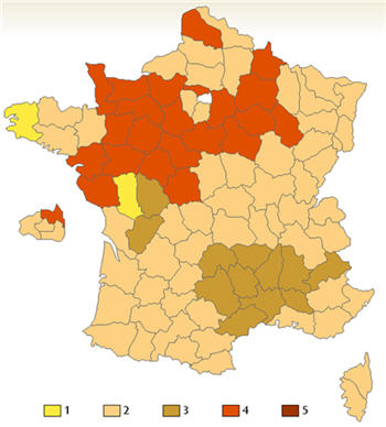 Strange Maps : Le blog des cartes étranges et surprenantes bises france liens information carte information blog bises france Strange Maps : Le blog des cartes étranges et surprenantes