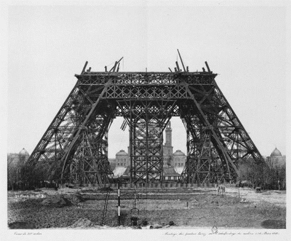 construction tour eiffel 05 Construction de la Tour Eiffel