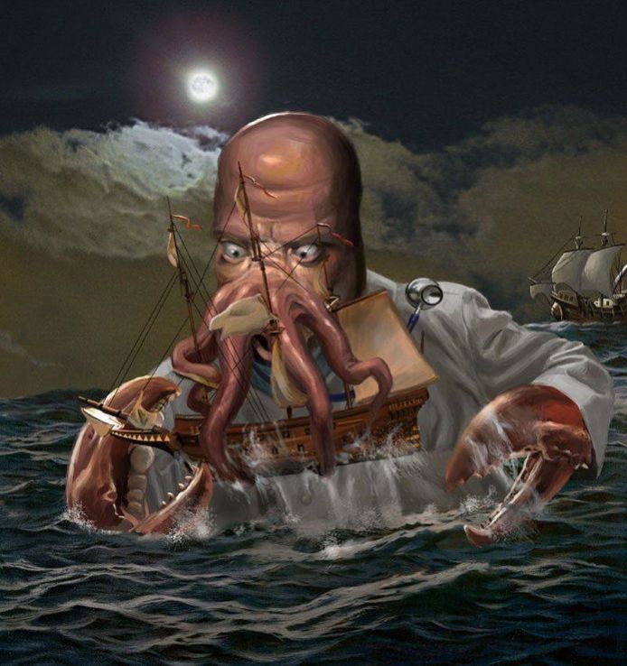 Zoidberg le monstre des mers - Personnages De Le Monstre Des Mers