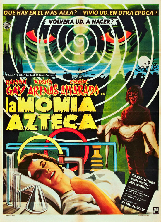 affiche vintage film horreur 1950 11 Affiches de films dhorreur des annÃ©es 50  design 
