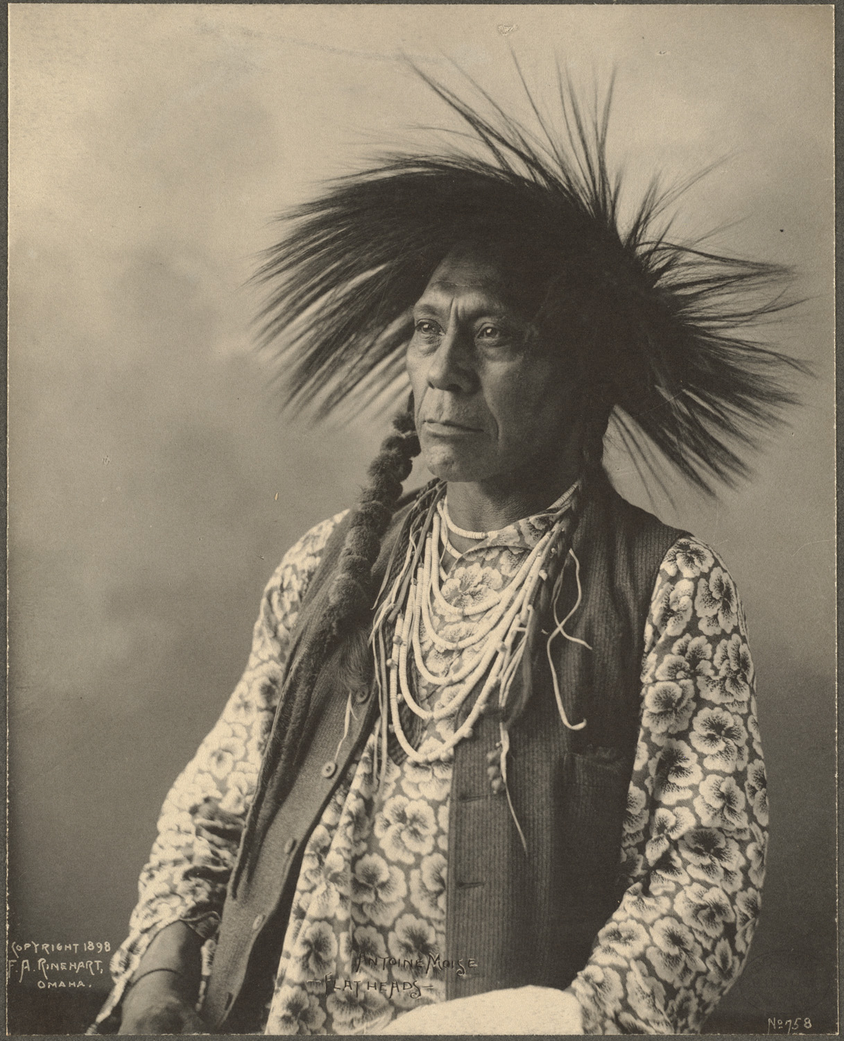 portrait indien reinhart usa ancien 03 Les portraits d’Indiens de Frank A. Rinehart