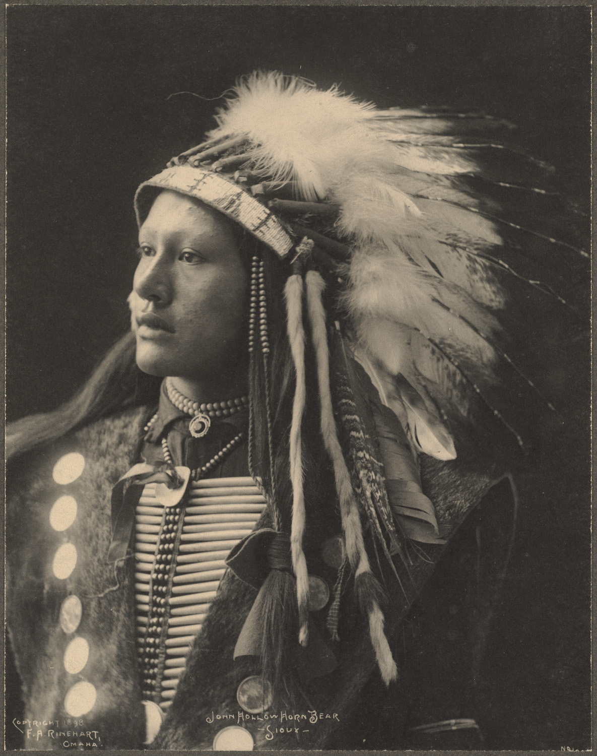 portrait indien reinhart usa ancien 09 Les portraits d’Indiens de Frank A. Rinehart