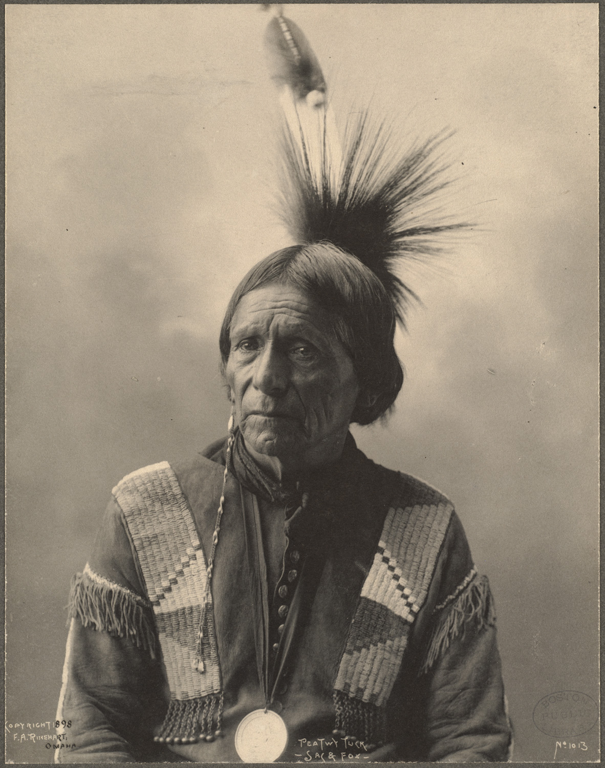portrait indien reinhart usa ancien 12 Les portraits d’Indiens de Frank A. Rinehart