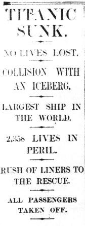 titanic journaux presse newspaper couverture fail 05 Le 15 Avril 1912 la presse annonce la catastrophe du Titanic  histoire featured 