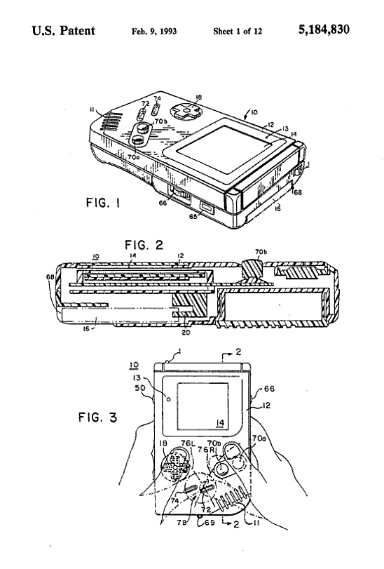 The first patent patent patent toys become famous gameboy game plaything toy brevet patent jeu jouet toy gameboy Les premiers brevets de jouets devenus célèbres technologie histoire featured