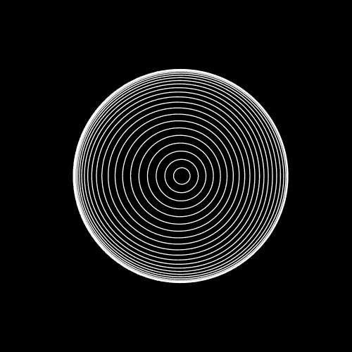 gif psychedelique hypnose animation 01 Des .gif noir et blancs hypnotiques #2  design 