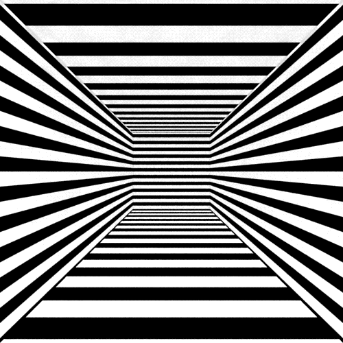 gif psychedelique hypnose animation 05 Des .gif noir et blancs hypnotiques #2  design 