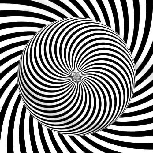 gif psychedelique hypnose animation 14 Des .gif noir et blancs hypnotiques #2