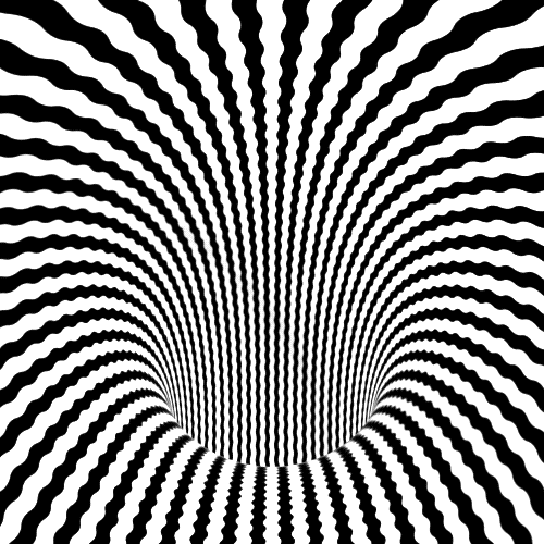 gif psychedelique hypnose animation 19 Des .gif noir et blancs hypnotiques #2
