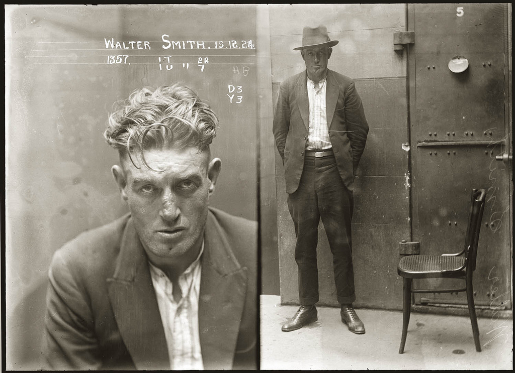 photo police sydney australie mugshot 1920 09 Portraits de criminels australiens dans les années 1920