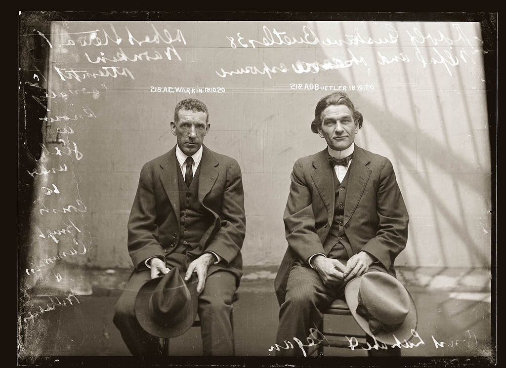 photo police sydney australie mugshot 1920 13 Portraits de criminels australiens dans les années 1920