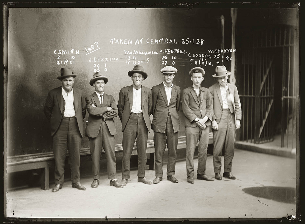 photo police sydney australie mugshot 1920 16 Portraits de criminels australiens dans les années 1920