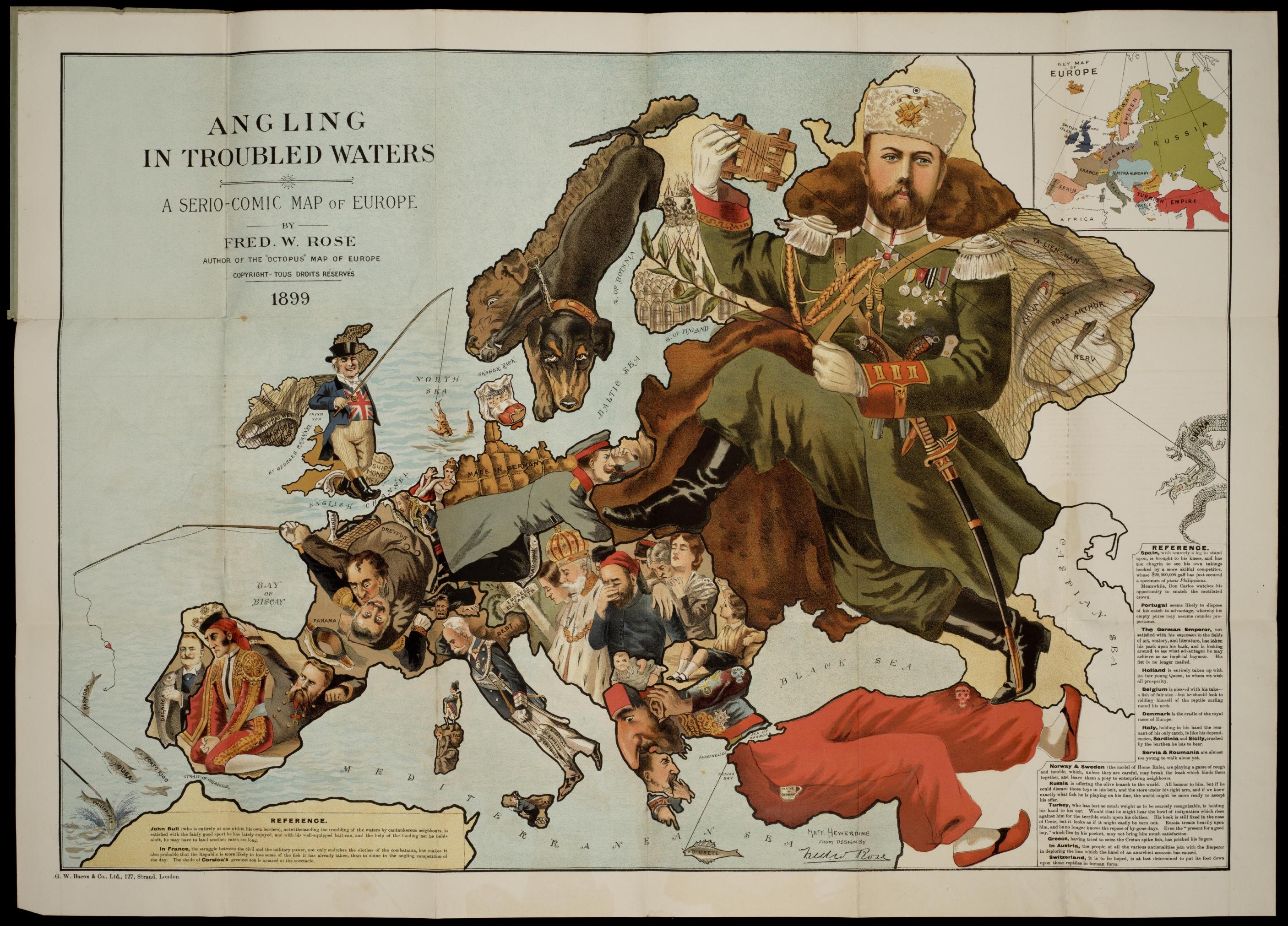 carte satire map caricature 18 Cartes satiriques à travers l’histoire  information histoire featured carte information 