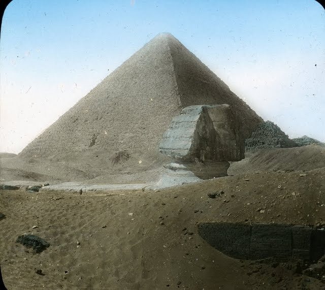 egypte vintage ancien vieille photo pyramide 08 LÉgypte avant les touristes