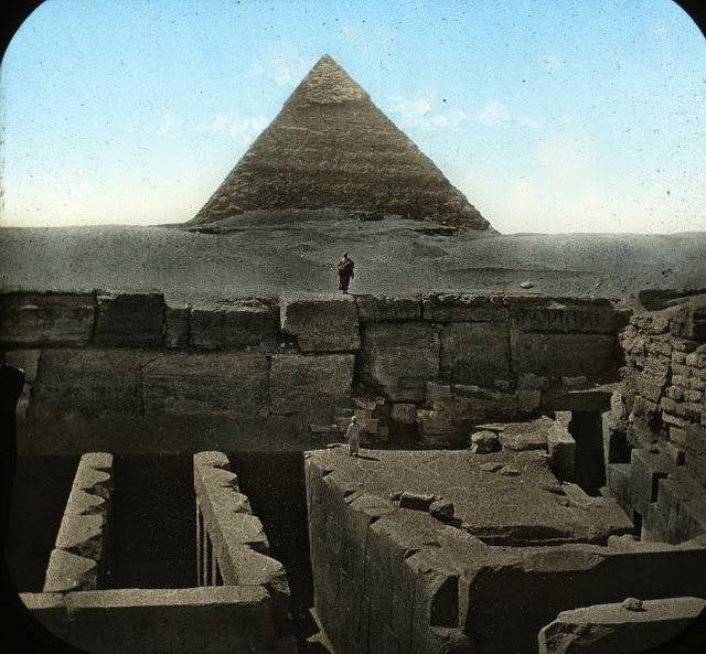 egypte vintage ancien vieille photo pyramide 25 LÉgypte avant les touristes