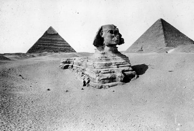 egypte vintage ancien vieille photo pyramide 40 LÉgypte avant les touristes