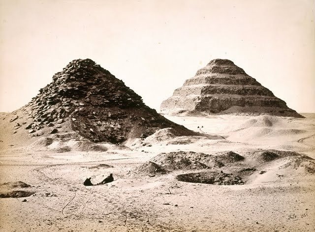 egypte vintage ancien vieille photo pyramide 41 LÉgypte avant les touristes