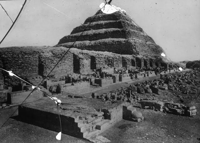 egypte vintage ancien vieille photo pyramide 42 LÉgypte avant les touristes