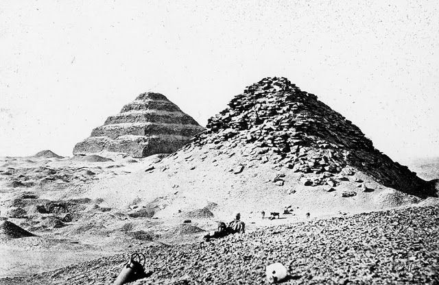 egypte vintage ancien vieille photo pyramide 43 LÉgypte avant les touristes