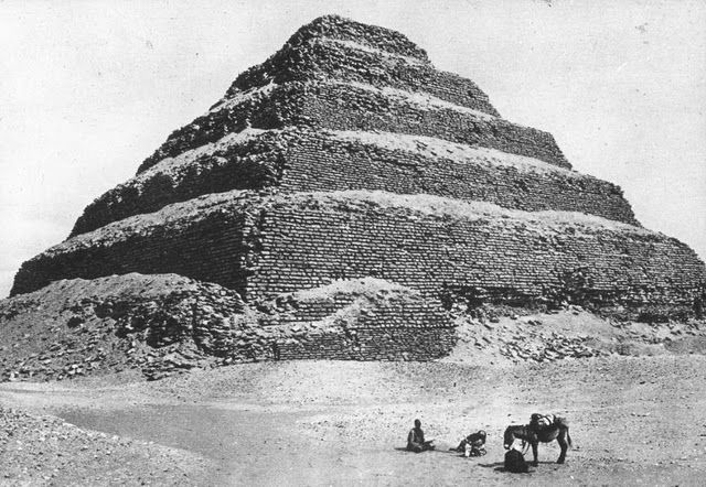 egypte vintage ancien vieille photo pyramide 45 LÉgypte avant les touristes