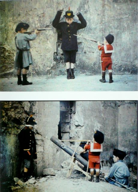 leon gimpel grenata armee enfant autochrome 07 Les autochromes parisiens de Léon Gimpel