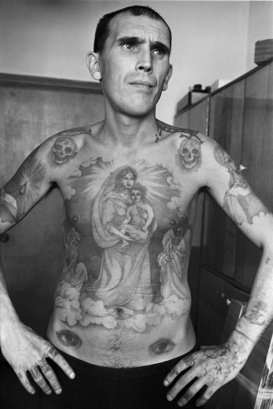 tatouage encyclopedie criminel russe prison 03 Tatouages de prisonniers russes  photo 