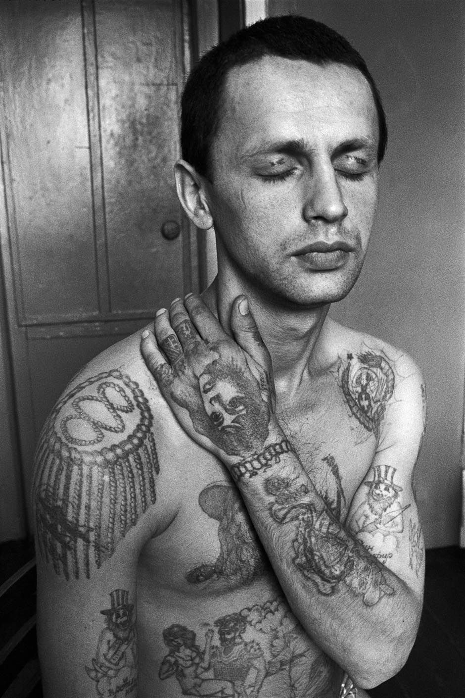 tatouage encyclopedie criminel russe prison 05 Tatouages de prisonniers russes  photo 