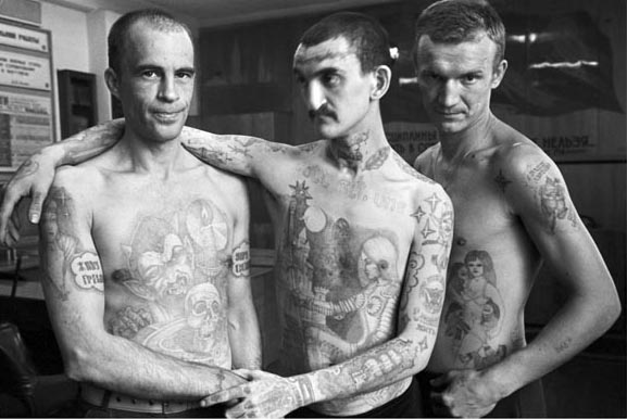 tatouage encyclopedie criminel russe prison 14 Tatouages de prisonniers russes  photo 