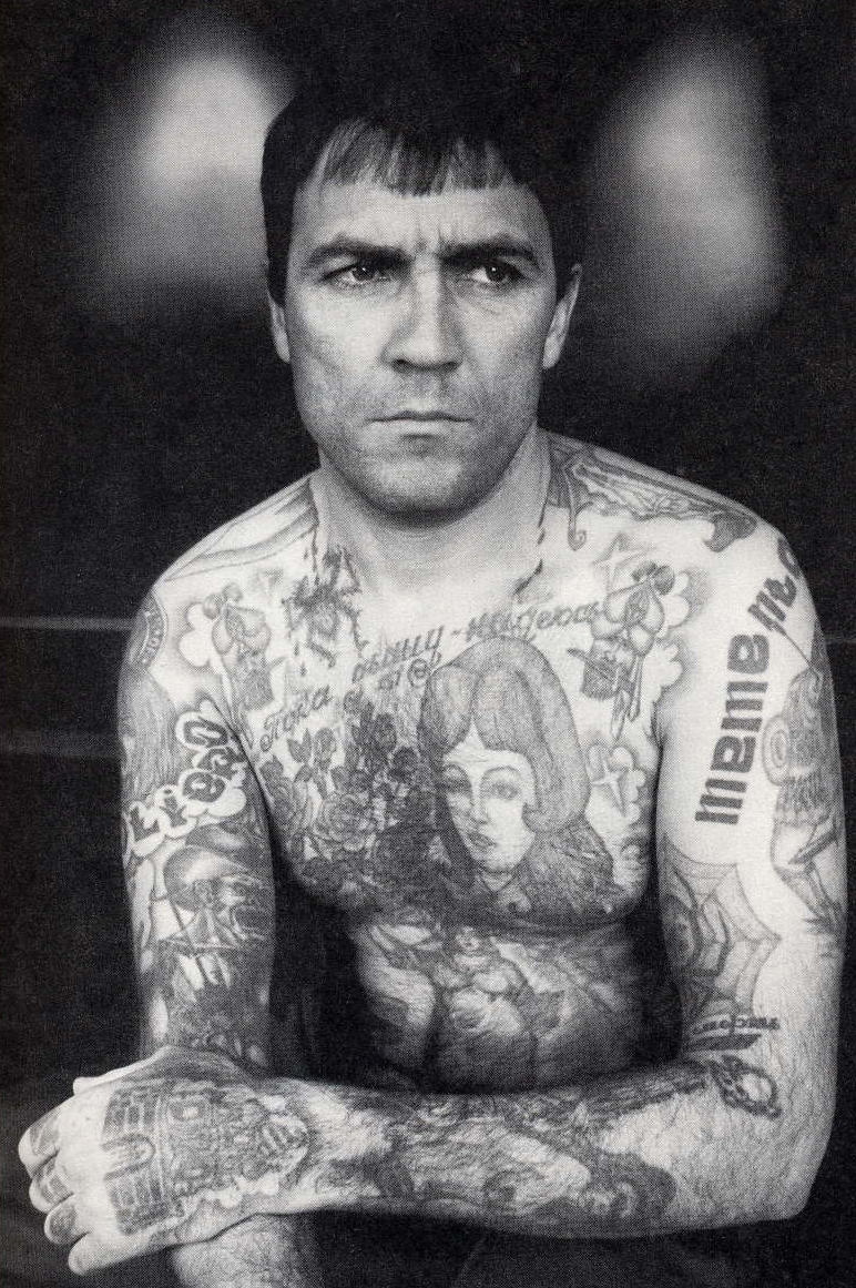 tatouage encyclopedie criminel russe prison 15 Tatouages de prisonniers russes  photo 