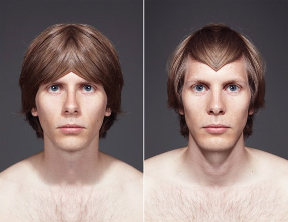 La symétrie des visages symetrie visage tete 12 symetrie visage tete 12 La symétrie des visages photo photographie bonus