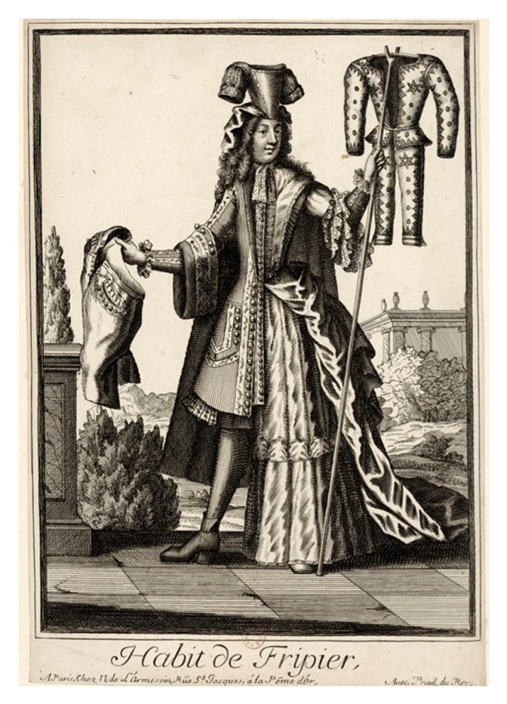 Nicolas Larmessin Costumes Grotesques Habit metier 27 Costumes grotesques et métiers de Nicolas de Larmessin