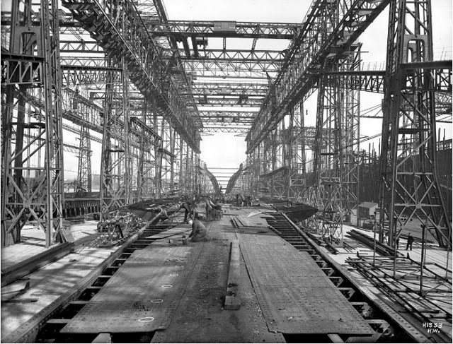 construction titanic 02 Construction du Titanic  photo histoire 