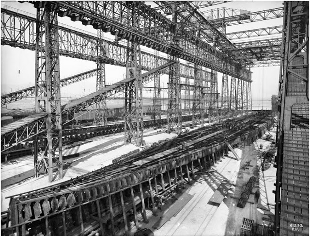 construction titanic 03 Construction du Titanic  photo histoire 