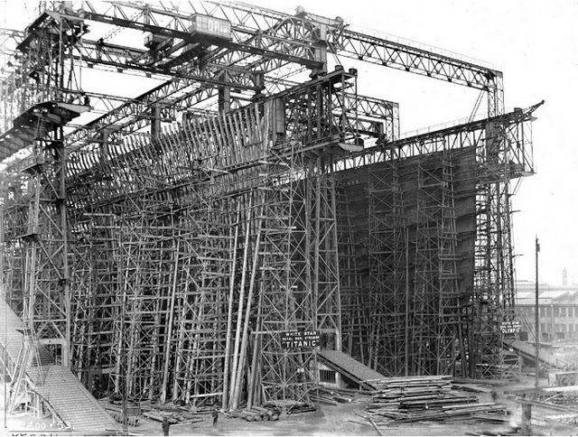 construction titanic 05 Construction du Titanic  photo histoire 