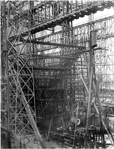 construction titanic 06 Construction du Titanic  photo histoire 