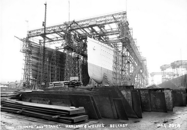construction titanic 08 Construction du Titanic  photo histoire 