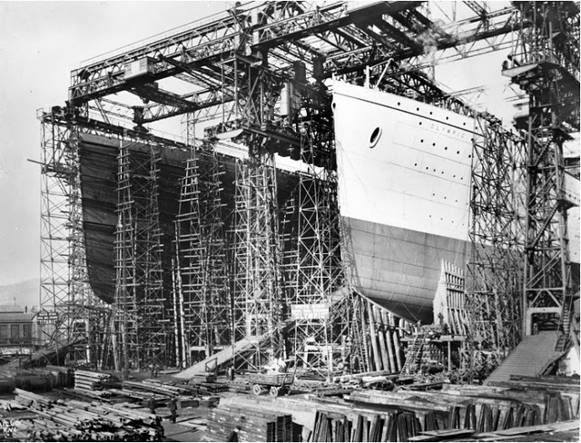 construction titanic 09 Construction du Titanic  photo histoire 