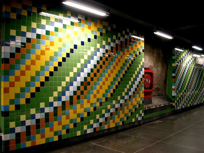 Les stations du Métro de Stockholm Metro Stockholm Station Art 27 Metro Stockholm Station Art 27 Les stations du Métro de Stockholm photo bonus art