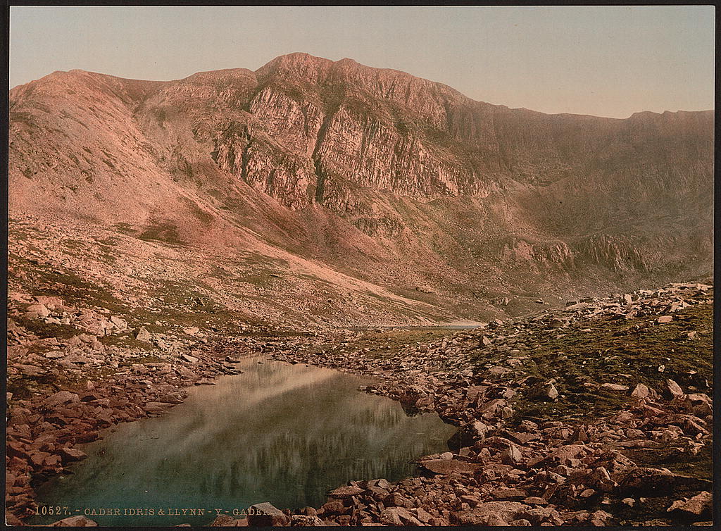 Pays de Galles photo ancienne 1880 couleur 39 Photos anciennes colorisées du Pays de Galles en 1880  photo histoire 