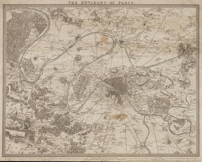 680px 59 historical map paris1 Lhistoire de Paris par ses plans