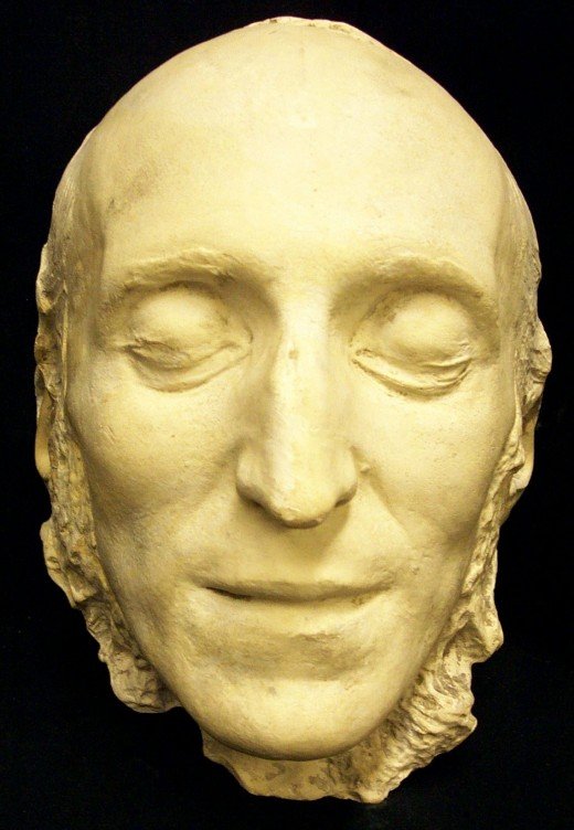 D Felix Mendelssohn Masques mortuaires de personnages historiques  histoire divers 