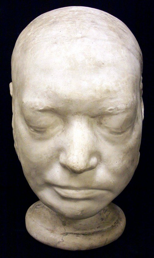 D Samuel Taylor Coleridge Masques mortuaires de personnages historiques  histoire divers 