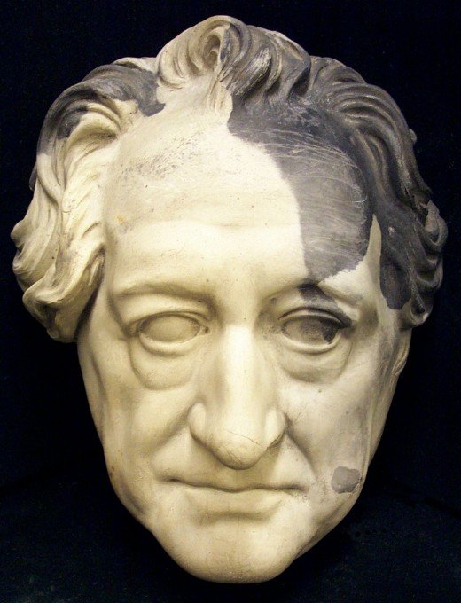 L Johann Wolfgang von Goethe Masques mortuaires de personnages historiques  histoire divers 