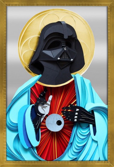 Saint-Dark-Vader-papier