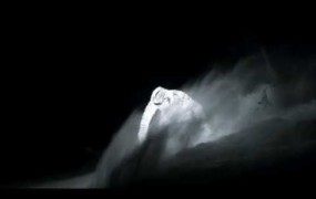 Du Snowboard habillé en LED