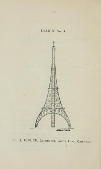 tour eiffel londres 05 335x560 Les plans de Londres en 1890 pour rivaliser avec la Tour Eiffel