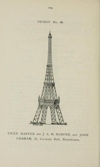 tour eiffel londres 27 335x560 Les plans de Londres en 1890 pour rivaliser avec la Tour Eiffel