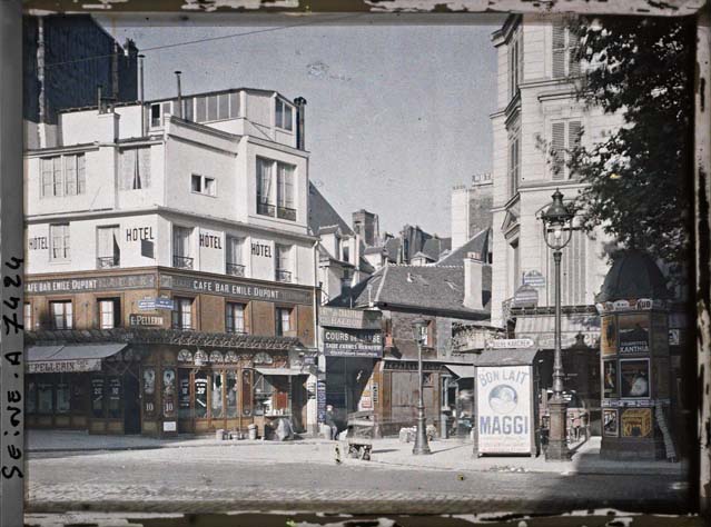 paris couleur 1900 albert kahn 061 Photos de Paris en couleur en 1900  photo histoire featured bonus 