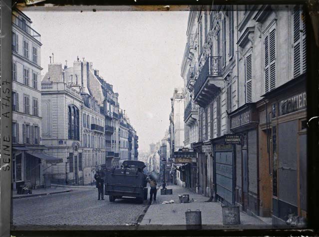 paris couleur 1900 albert kahn 111 Photos de Paris en couleur en 1900  photo histoire featured bonus 