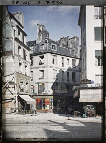 paris couleur 1900 albert kahn 151 Photos de Paris en couleur en 1900  photo histoire featured bonus 